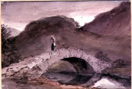 A Bridge at Borrowdale from John Constable