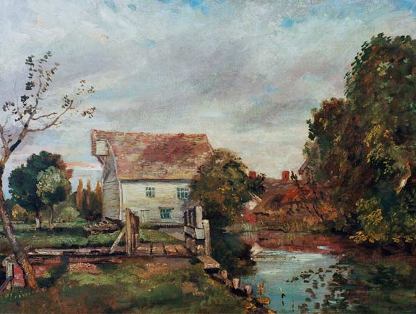 Constable / Mill by the River Stour from John Constable