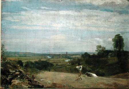 Summer Morning: Dedham from Langham from John Constable