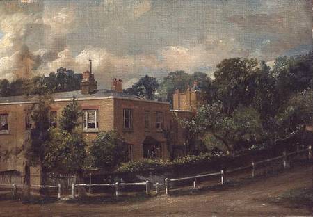 View of Lower Terrace, Hampstead from John Constable