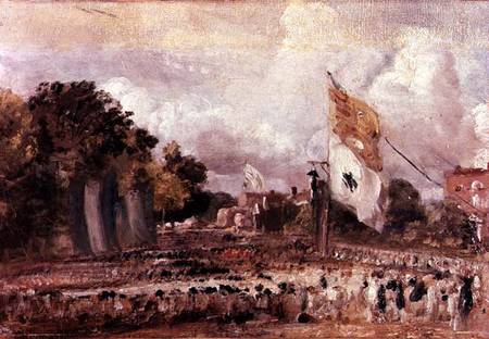 Waterloo Feast at East Bergholt from John Constable