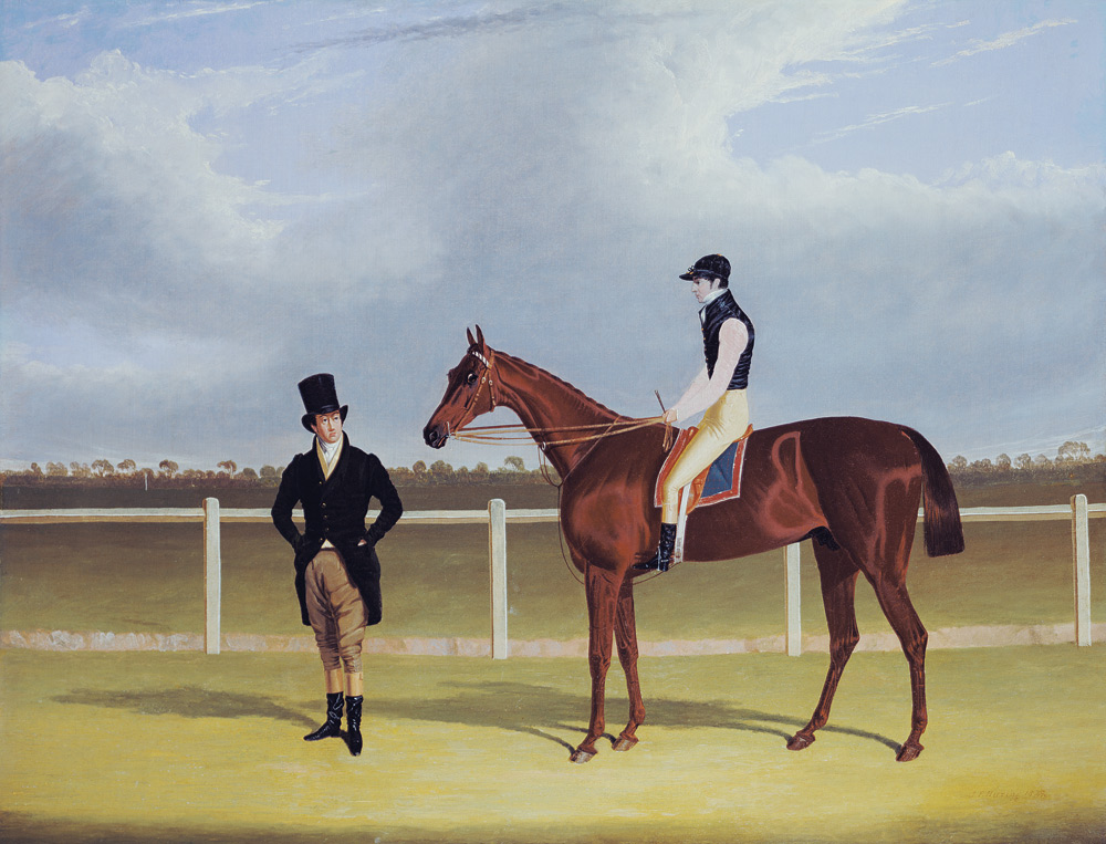 The Hon. E. Petre's 'Rowton', winner of the St. Leger with Bill Scott up from John Frederick Herring d.Ä.