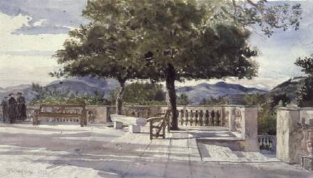 Terrace at Nice from John Fulleylove