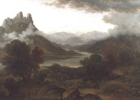Looking towards the Val d'Aosta, Bernese Oberland from John Glover