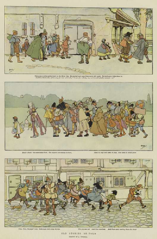 Old Stories Re-told (chromolitho) from John Hassall