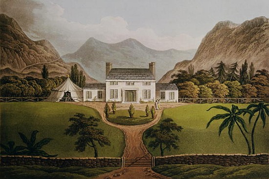 \\Bonaparte''s Mal-Maison at St. Helena\\\, 1821\\"" from John Hassell