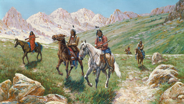 In the Cheyenne Country from John Hauser