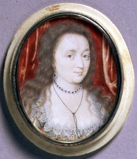 Portrait Miniature of Lady Cecilia Neville from John Hoskins
