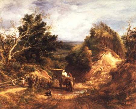 Crossing the Brook from John Linnell