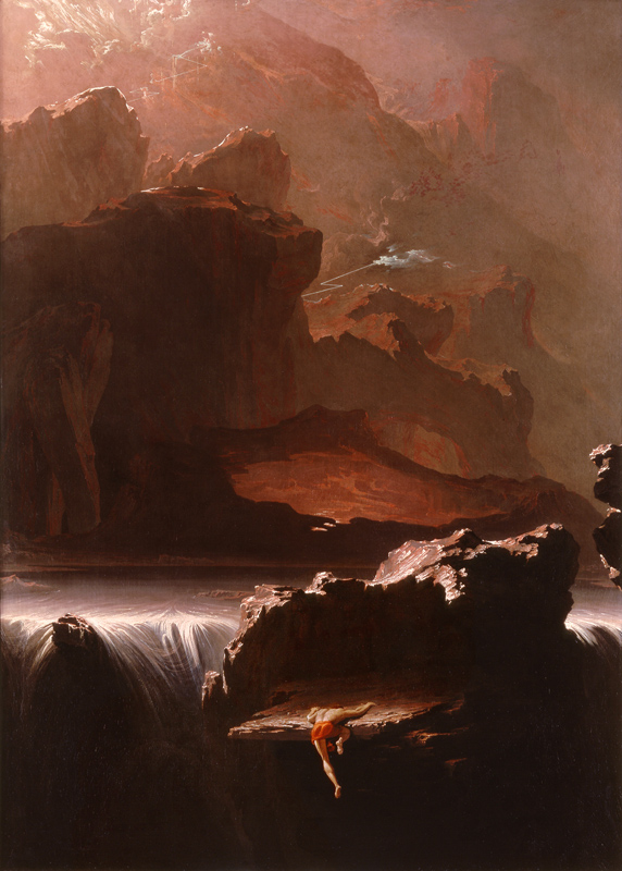 Sadak in Search of the Waters of Oblivion from John Martin