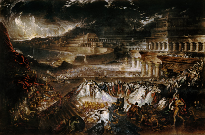 The Fall of Nineveh from John Martin