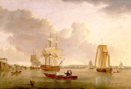 Deptford on Thames with a Distant View of Greenwich from John of Hull Ward