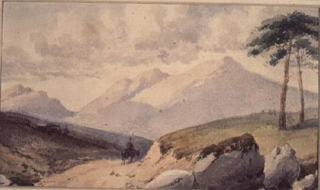 Mountainous Landscape from John Ruskin