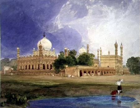 The Palace of the Hyder Ali Khan, Rajah of Mysore from John Sell Cotman