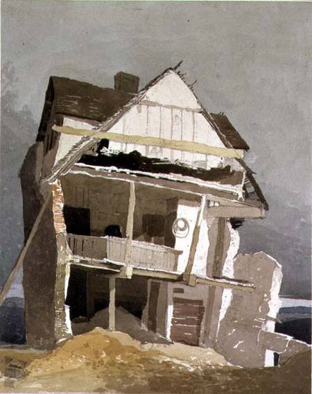 A Ruined House from John Sell Cotman