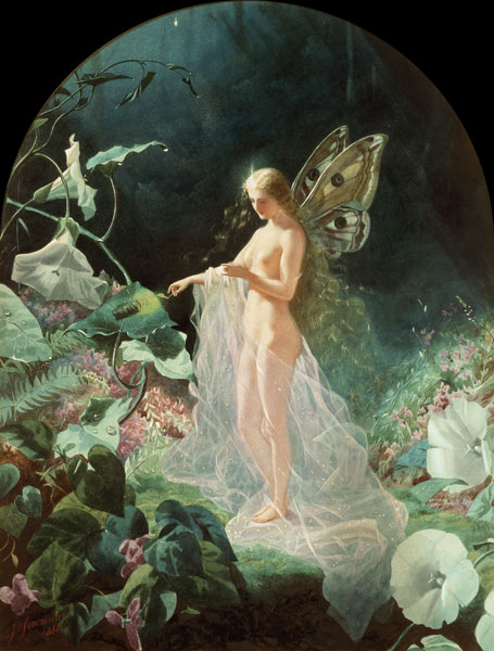 Titania, 1866 (w/c and gouache) from John Simmons
