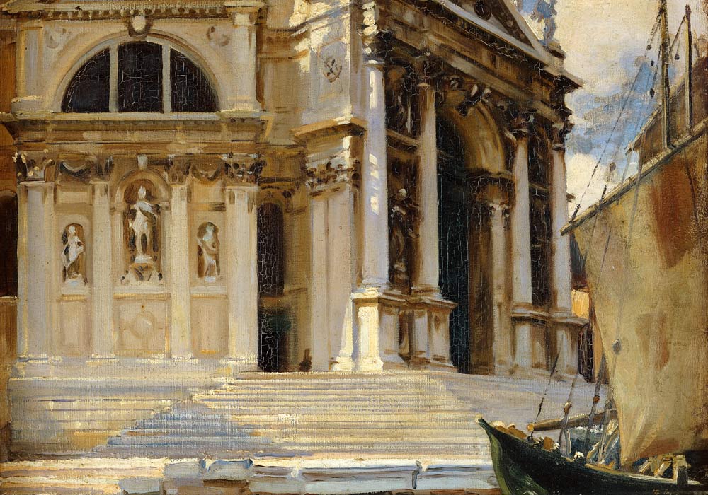 Santa Maria della Salute, Venedig. from John Singer Sargent