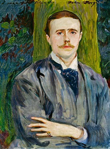 Portrait of Jacques-Emile Blanche (1861-1942) from John Singer Sargent