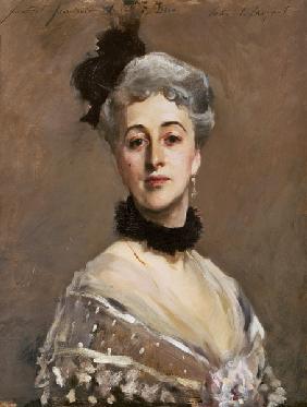 Portrait of the princess de Beaumont.