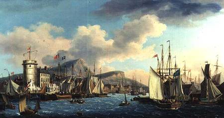Leith Harbour from John Thomas Serres