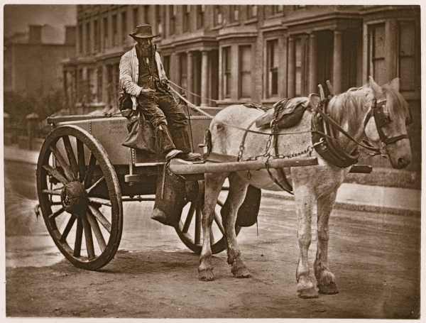The Water Cart, from ''Street Life in London'', 1877-78 (woodburytype)  from John Thomson