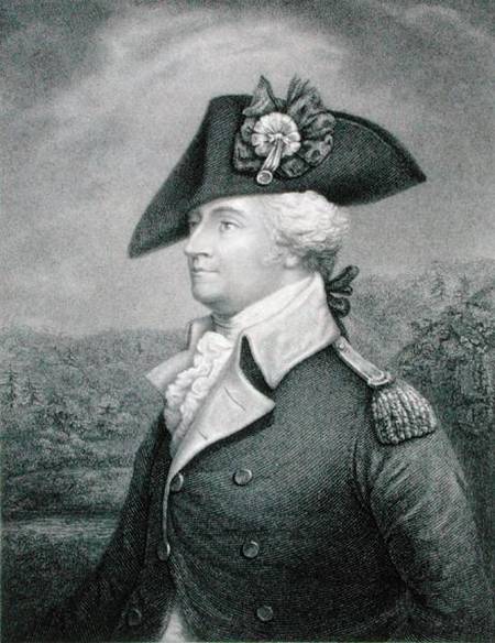 Brigadier General Anthony Wayne (1745-96) engraved by John Francis Eugene Prud'Homme (1800-92) after from John Trumbull