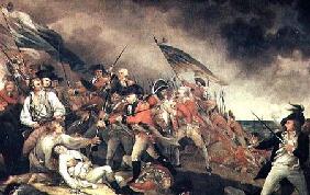The Death of General Warren at the Battle of Bunker Hill in 1775