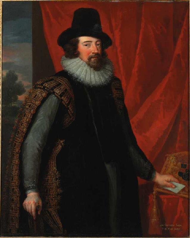Bildnis des Sir Francis Bacon (1561-1626). from John Vanderbank d.J.