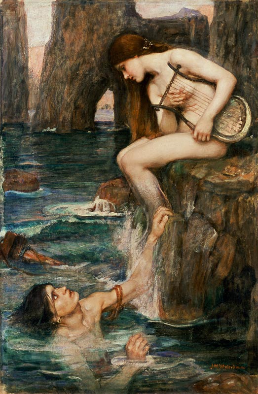 The Siren from John William Waterhouse