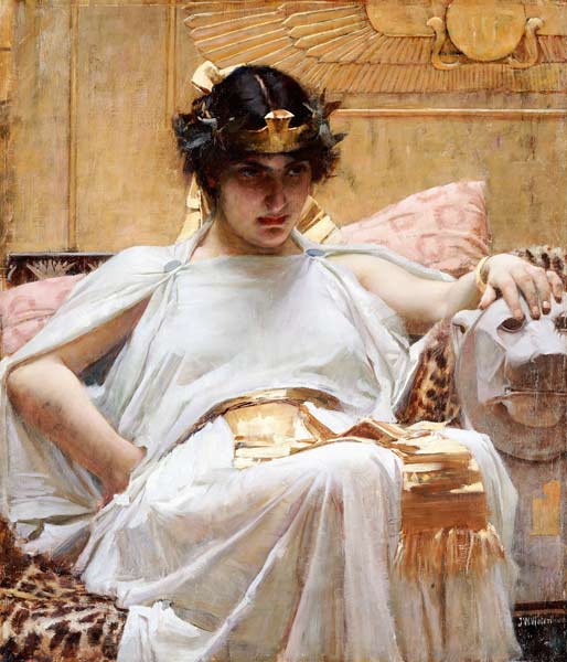 Cleopatra from John William Waterhouse