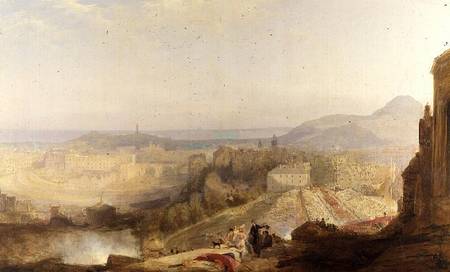 A Military Review on the Occasion of the Visit of George IV to Edinburgh from John Wilson Ewbank