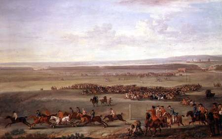 Racing at Newmarket from John Wootton