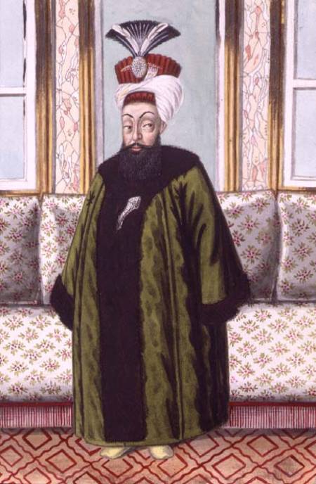 Abdul Hamid I (1725-89) Sultan 1774-89, from 'A Series of Portraits of the Emperors of Turkey' from John Young
