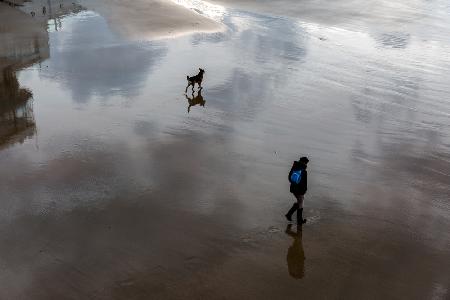 Walking on the water