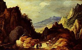 Mountains landscape. from Joos de Momper the Younger