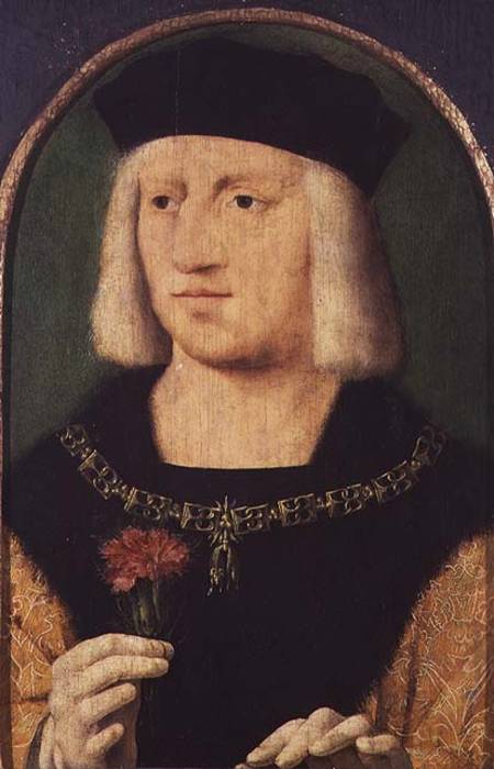 Emperor Maximilian I from Joos van Cleve (eigentl. van der Breke)