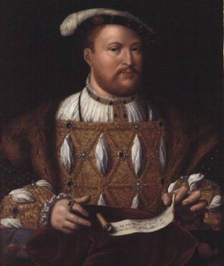 Henry VIII (1491-1547) from Joos van Cleve (eigentl. van der Breke)