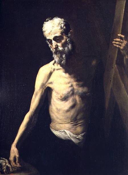 St. Andrew from José (auch Jusepe) de Ribera