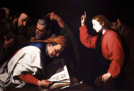 Christ among the Doctors from José (auch Jusepe) de Ribera