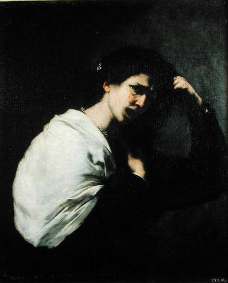 A Desperate Woman from José (auch Jusepe) de Ribera