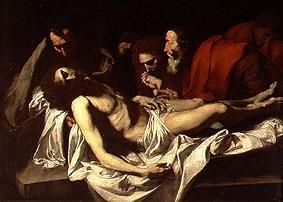 The burial Christi. from José (auch Jusepe) de Ribera
