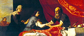 Isaac and Jakob. from José (auch Jusepe) de Ribera