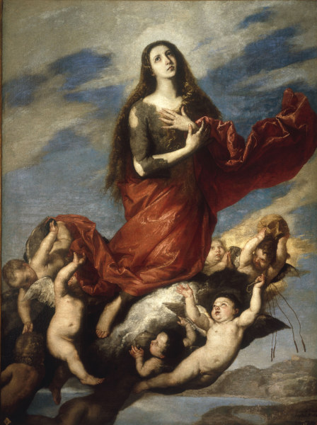 J.de Ribera, Mary Magdalen from José (auch Jusepe) de Ribera