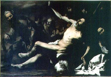 The Martyrdom of St. Bartholomew from José (auch Jusepe) de Ribera