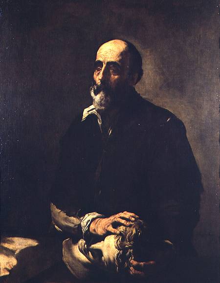 Portrait of the Blind Sculptor from José (auch Jusepe) de Ribera