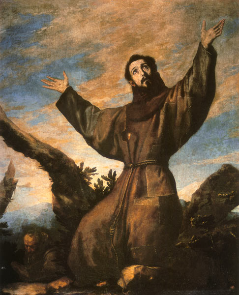 Ribera / St. Francis from José (auch Jusepe) de Ribera