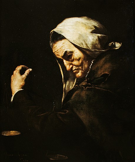 The Old Usurer from José (auch Jusepe) de Ribera