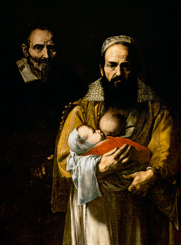 The Bearded Woman Breastfeeding from José (auch Jusepe) de Ribera