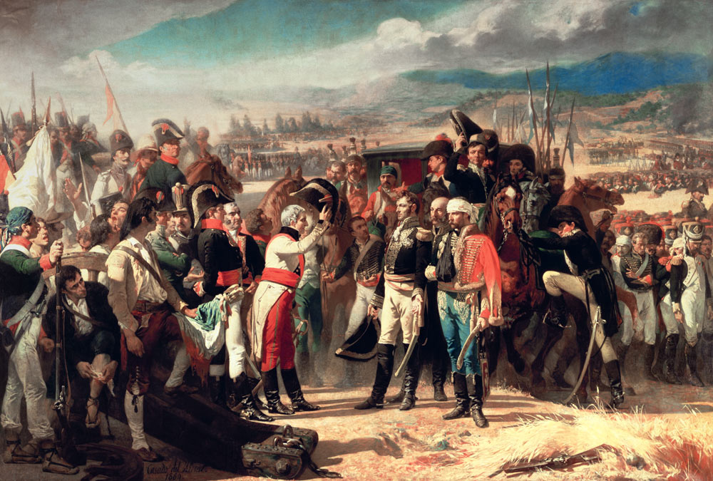The Surrender of Bailen, 23rd July 1808 from Jose Casado del Alisal