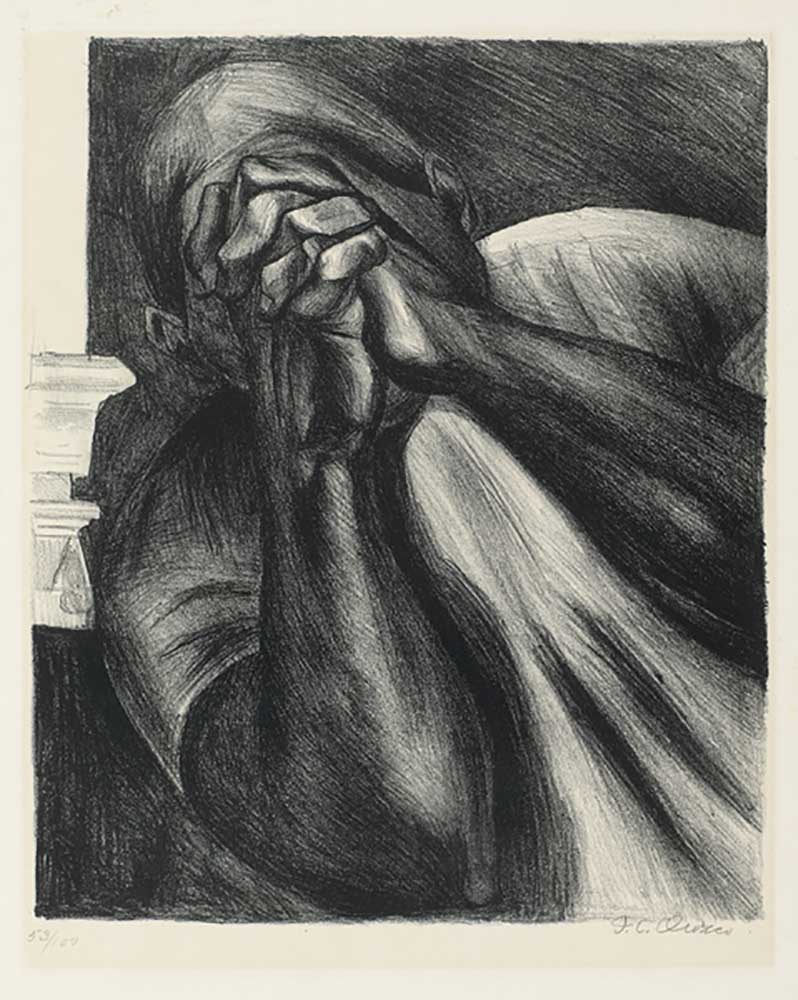 Hombre con manos sobre la cara, 1929 from José Clemente Orozco